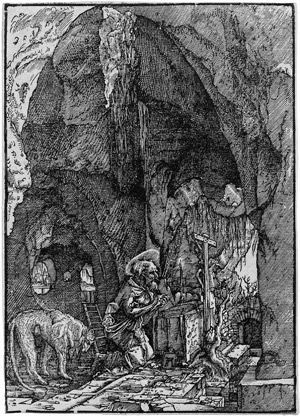 Lot 5004, Auction  104, Altdorfer, Albrecht, Der hl. Hieronymus in der Höhle