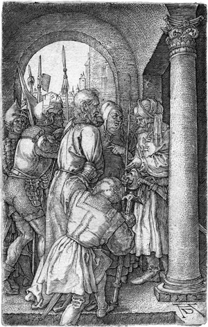 Lot 5085, Auction  104, Dürer, Albrecht, Christus vor Pilatus