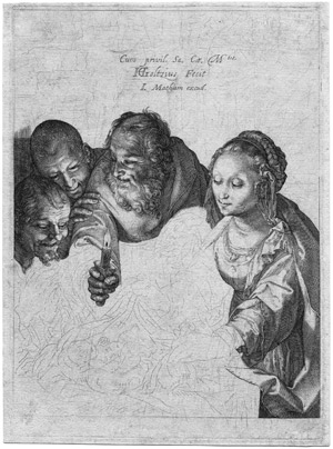 Lot 5117, Auction  104, Goltzius, Hendrick, Die Anbetung der Hirten