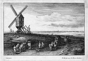 Lot 5133, Auction  104, Hollar, Wenzel, Die vier Windmühlen