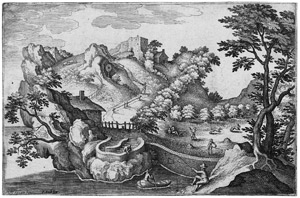 Lot 5168, Auction  104, Merian, Matthäus, Anthorpomorphe Landschaft