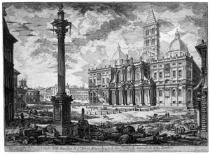 Lot 5758, Auction  104, Piranesi, Giovanni Battista, Veduta della Basilica di Sta Maria Maggiore