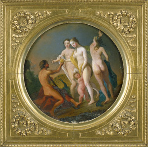 Lot 6023, Auction  104, Deutsch, um 1780. Das Urteil des Paris; Der Abschied von Diana und Aktäon