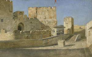 Lot 6074, Auction  104, Israel, Daniel, Ansicht der Davidszitadelle in Jerusalem