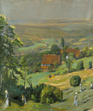 Lot 6164, Auction  104, Kayser, Conrad, Bäuerinnen bei der Feldarbeit im Schwarzwald