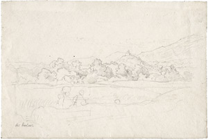 Lot 6497, Auction  104, Richter, Adrian Ludwig, Landschaft bei Kulm