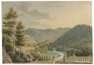 Lot 6508, Auction  104, Schwarzenberg, Josephine Fürstin zu - Umkreis, Erinnerungsalbum an "Karlsbad"