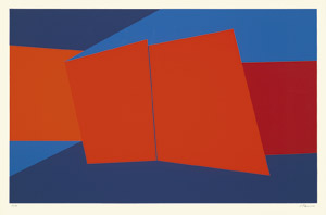 Lot 7051, Auction  104, Claisse, Geneviève, Geometrische Komposition