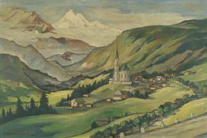 Lot 7181, Auction  104, Heckendorf, Franz, Heiligenblut am Großglockner