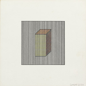 Lot 7278, Auction  104, LeWitt, Sol, Forms Derived From a Cube