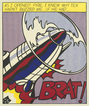 Lot 7280, Auction  104, Lichtenstein, Roy, As I opened fire