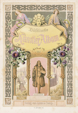 Lot 1609, Auction  105, Düsseldorfer Künstler-Album, 12 Bände der Reihe + Beigaben