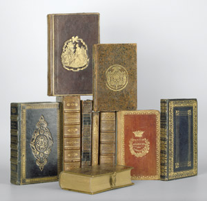 Lot 1622, Auction  105, Prachtbände des 19. Jahrhunderts, Konvolut von 10 Ganzledereinbänden mit Vergoldung