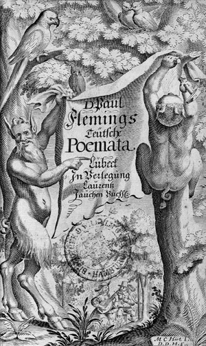 Lot 1641, Auction  105, Fleming, Paul, Teütsche Poemata