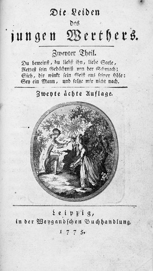 Lot 1668, Auction  105, Goethe, Johann Wolfgang von, Die Leiden des jungen Werthers