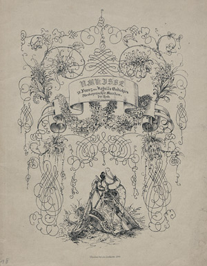 Lot 1891, Auction  105, Seitz, Franz von, Umrisse zu Franz von Kobell's Gedichten in oberbayrischer Mundart