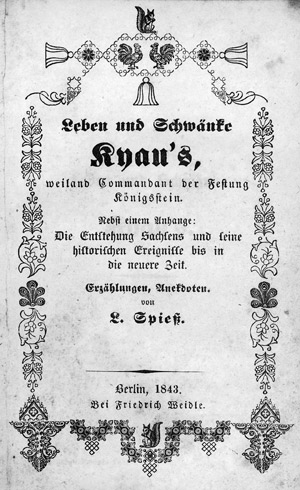 Lot 1898, Auction  105, Spiess, L., Leben und Schwänke Kyaus