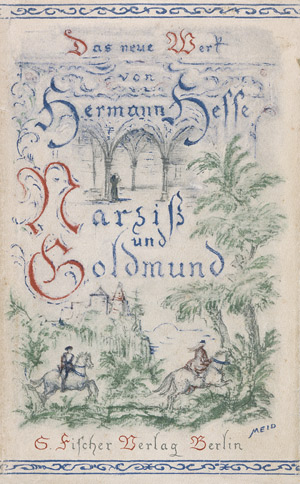 Lot 3238, Auction  105, Hesse, Hermann, Narziß und Goldmund