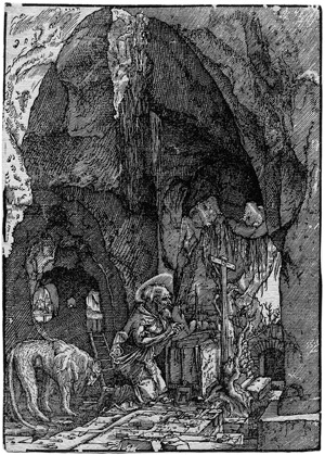 Lot 5005, Auction  105, Altdorfer, Albrecht, Der hl. Hieronymus in der Höhle