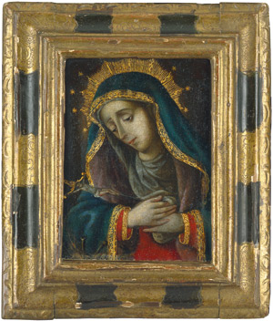 Lot 6023, Auction  105, Neapolitanisch, 18. Jh. Mater Dolorosa