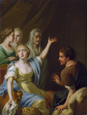 Lot 6051, Auction  105, Tischbein d. Ä., Johann Heinrich, Semiramis erhält die Nachricht vom babylonischen Aufstand