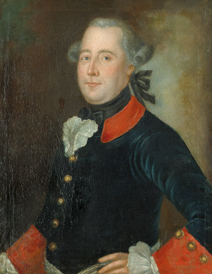 Lot 6054, Auction  105, Pesne, Antoine - Umkreis, Bildnis eines preussischen Offiziers in Uniform