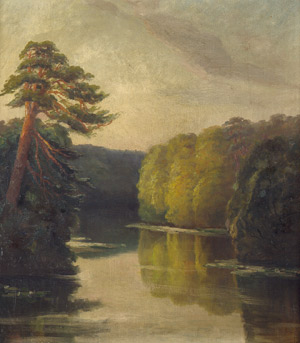 Lot 6196, Auction  105, Deutsch, um 1900. Der Schlachtensee in Berlin