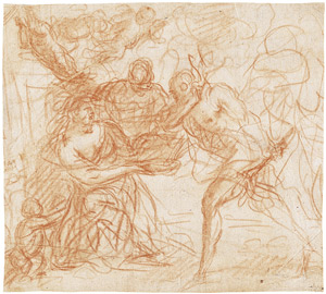 Lot 6248, Auction  105, Florentinisch, um 1620. Mythologische Szene mit Furor