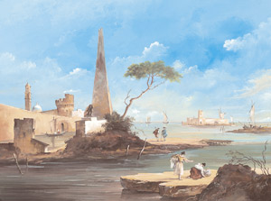 Lot 6330, Auction  105, Guardi, Francesco - Nachfolge, Ein venezianisches Capriccio