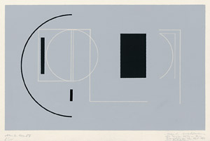 Lot 7020, Auction  105, Mahlmann, Max Hermann, Geometrische Komposition