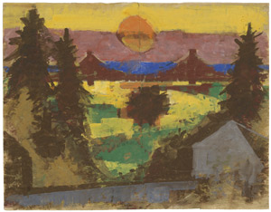 Lot 8088, Auction  105, Glöckner, Hermann, Das Blaue Wunder mit Sonne