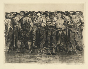 Lot 8159, Auction  105, Kollwitz, Käthe, Die Gefangenen