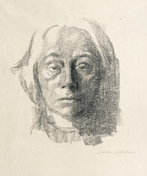 Lot 8161, Auction  105, Kollwitz, Käthe, Selbstbildnis