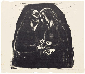 Lot 8165, Auction  105, Kollwitz, Käthe, Maria und Elisabeth (Endgültige dritte Fassung)