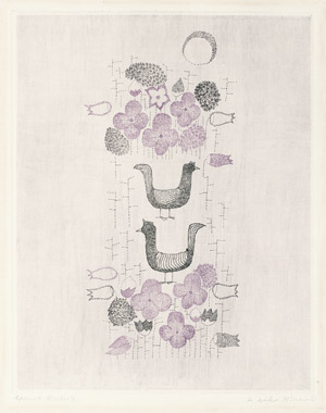 Lot 8526, Auction  105, Minami, Keiko, Fleurs et Oiseaux (Flowers and Birds)