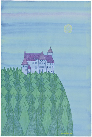 Lot 8589, Auction  105, Minami, Keiko, Château au Forêt (Castle in the Forest)
