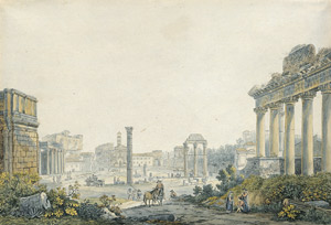 Lot 80, Auction  106, Campo Vaccino, Vedute des Forum Romanum in Rom