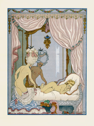 Lot 3022, Auction  106, Choderlos de Laclos, P.-A.-F. und Barbier, George - Illustr., Les liaisons dangéreuses. Barbier. 1934