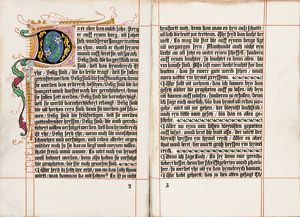 Lot 3030, Auction  106, Bergpredigt deutsch, Erster Nibelungendruck. Berlin, Brandus, 1918