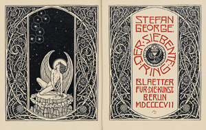 Lot 3134, Auction  106, George, Stefan und Lechter, Melchior - Illustr., Der siebente Ring