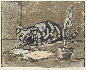 Lot 3275, Auction  106, Metzkes, Harald, Holzschnitte zu E. T. A. Hoffmanns Kater Murr. 