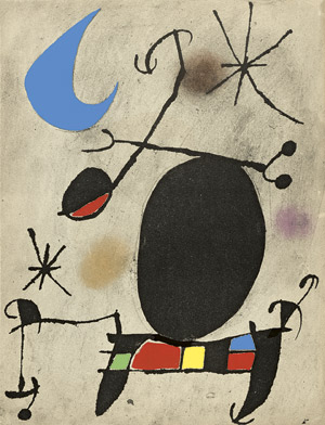 Lot 3286, Auction  106, Miró, Joan, Oiseau solaire