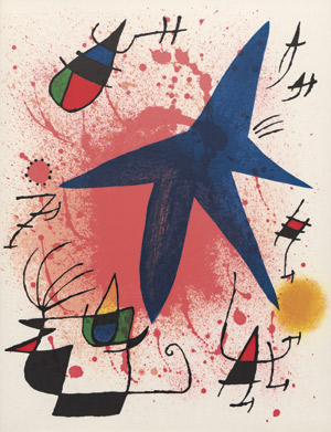 Lot 3294, Auction  106, Mourlot, Fernand und Miró, Joan - Illustr., Miro Lithographe I