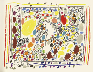 Lot 3326, Auction  106, Sabartés, Jaime und Picasso, Pablo, "A los toros" mit Picasso