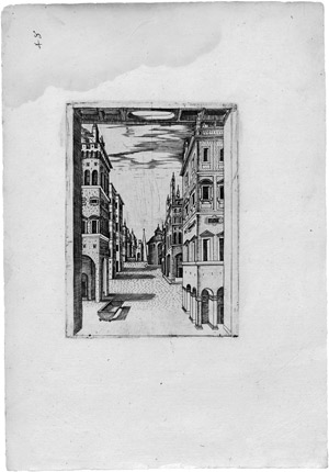 Lot 5152, Auction  106, Italienisch, 16. Jh. Folge von Architekturdarstellungen