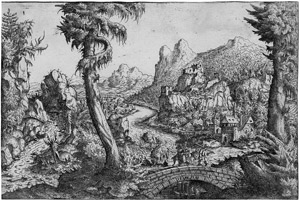 Lot 5164, Auction  106, Lautensack, Hanns, Die Landschaft mit der Flucht nach Ägypten