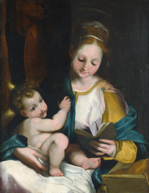 Lot 6008, Auction  106, Barocci, Federico, Umkreis. Madonna mit dem Kind
