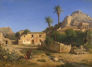 Lot 6072, Auction  106, Thuillier, Jean, Taormina mit Blick auf den Palazzo della Badia Vecchia