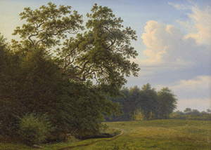 Lot 6098, Auction  106, Kiærskou, Frederik Christian Jakobsen, Sommerlandschaft in Dänemark