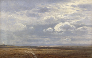 Lot 6153, Auction  106, Thorenfeld, Anton Erik Christian, Himmel über weitem Feld